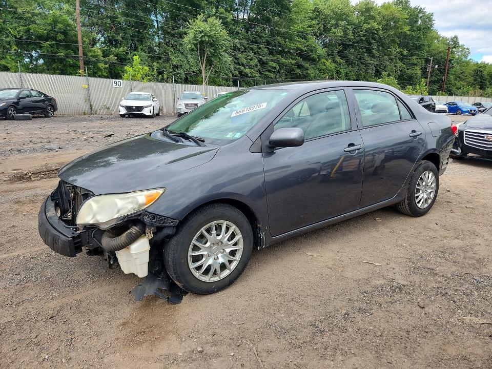 TOYOTA COROLLA 2009 with VIN 2T1BU40E89C185935 - Photo from auction