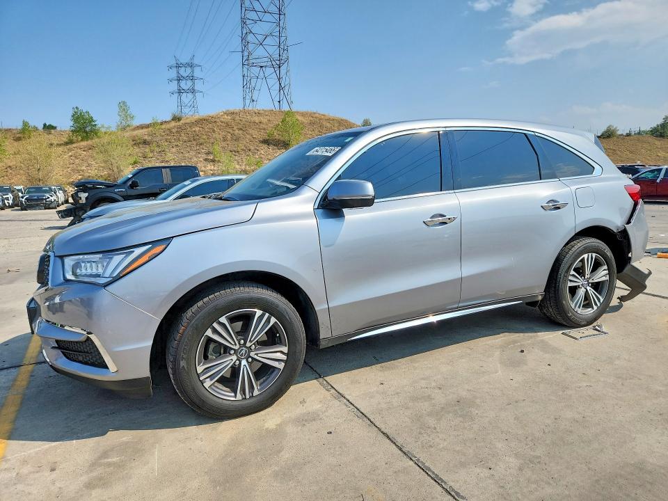 ACURA MDX 2017 with VIN 5FRYD4H34HB016355 - Photo from auction