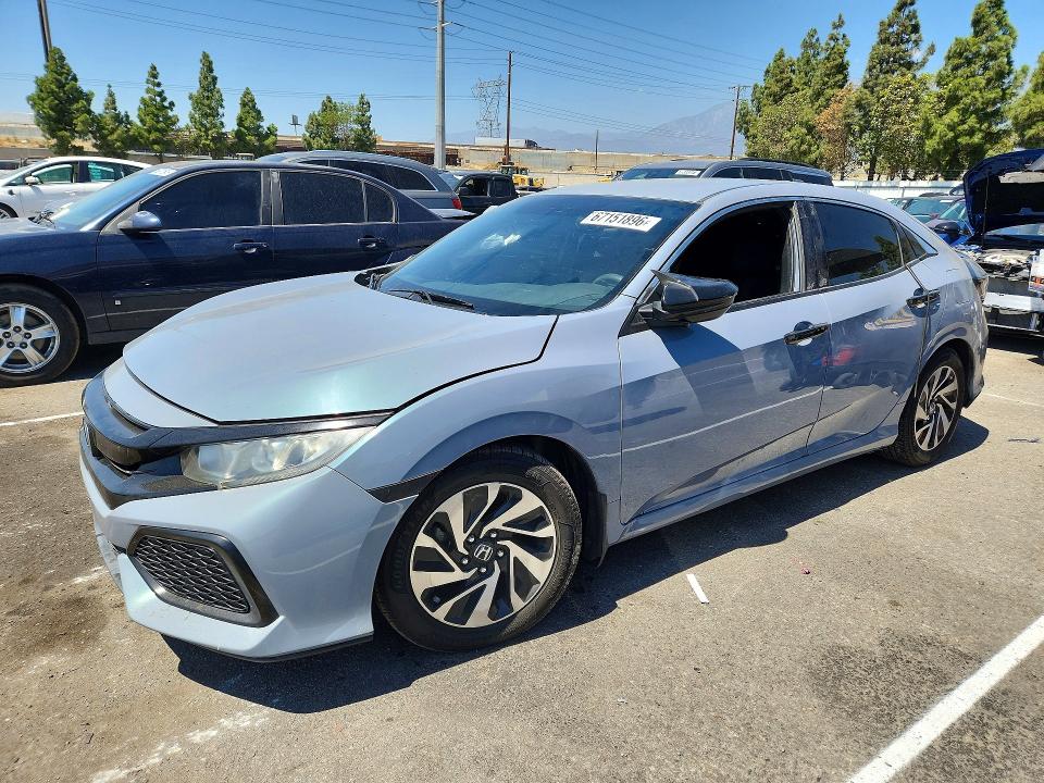 HONDA CIVIC 2018 with VIN SHHFK7H29JU431263 - Photo from auction