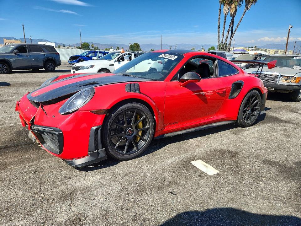 Foto 1 de la subasta – 2018 PORSCHE 911 con VIN WP0AE2A90JS185851