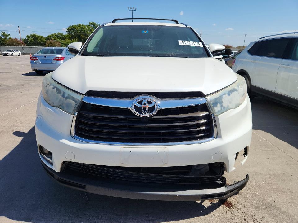 Снимка 5 от търг – 2015 TOYOTA HIGHLANDER с VIN 5TDYKRFH6FS065746