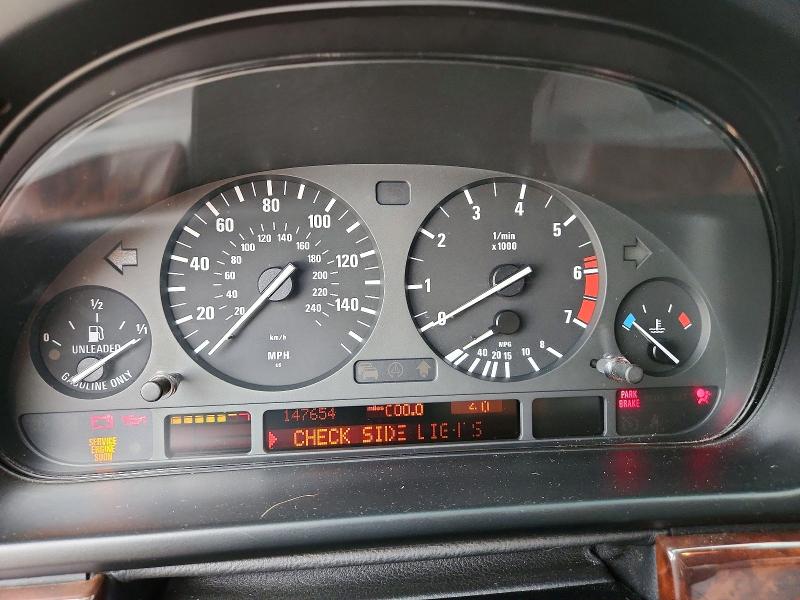 Photo 9 from auction – 2000 BMW 540 with VIN WBADN5340YGC94744