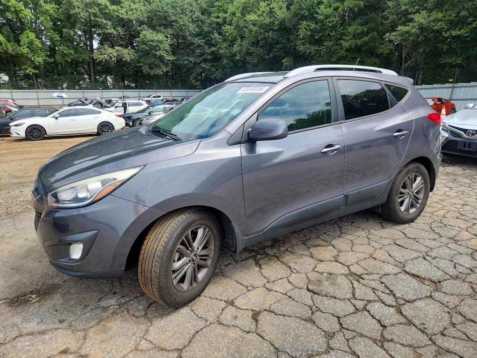 HYUNDAI TUCSON 2015 с VIN KM8JU3AGXFU967587 - Снимка от търг