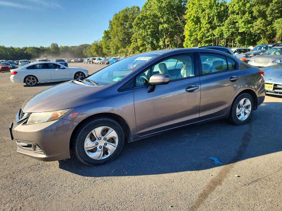 HONDA CIVIC 2014 with VIN 19XFB2F59EE219346 - Photo from auction