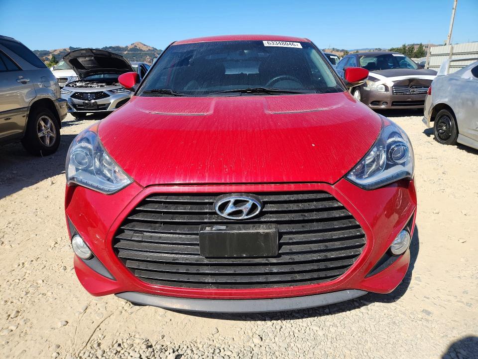 Photo 5 from auction – 2013 HYUNDAI VELOSTER with VIN KMHTC6AE6DU114712
