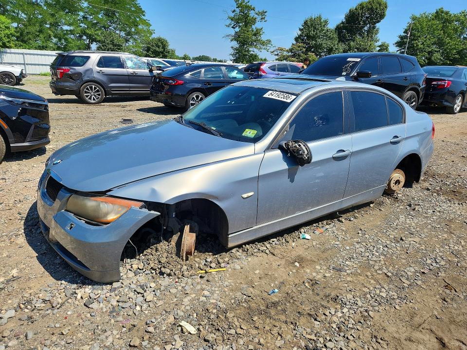 BMW 325 2006 with VIN WBAVD13506KV04212 - Photo from auction