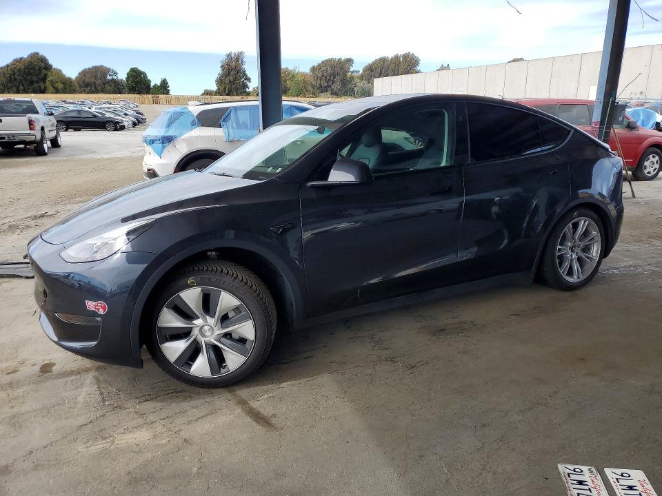 TESLA MODEL Y 2024 with VIN 7SAYGDEE2RF014123 - Photo from auction