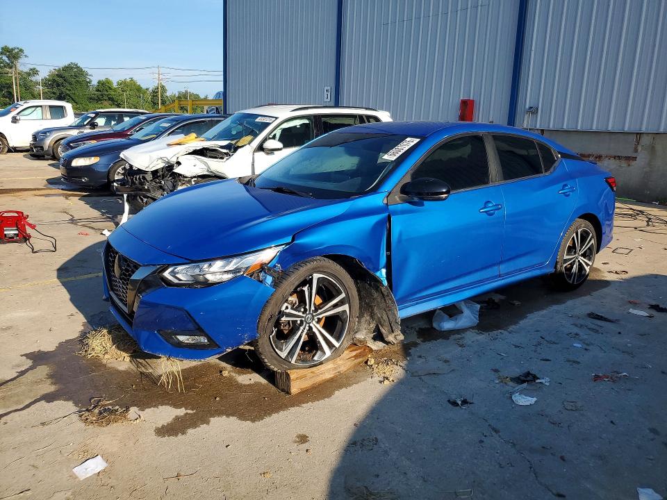 Photo 1 from auction – 2022 NISSAN SENTRA with VIN 3N1AB8DV5NY285863