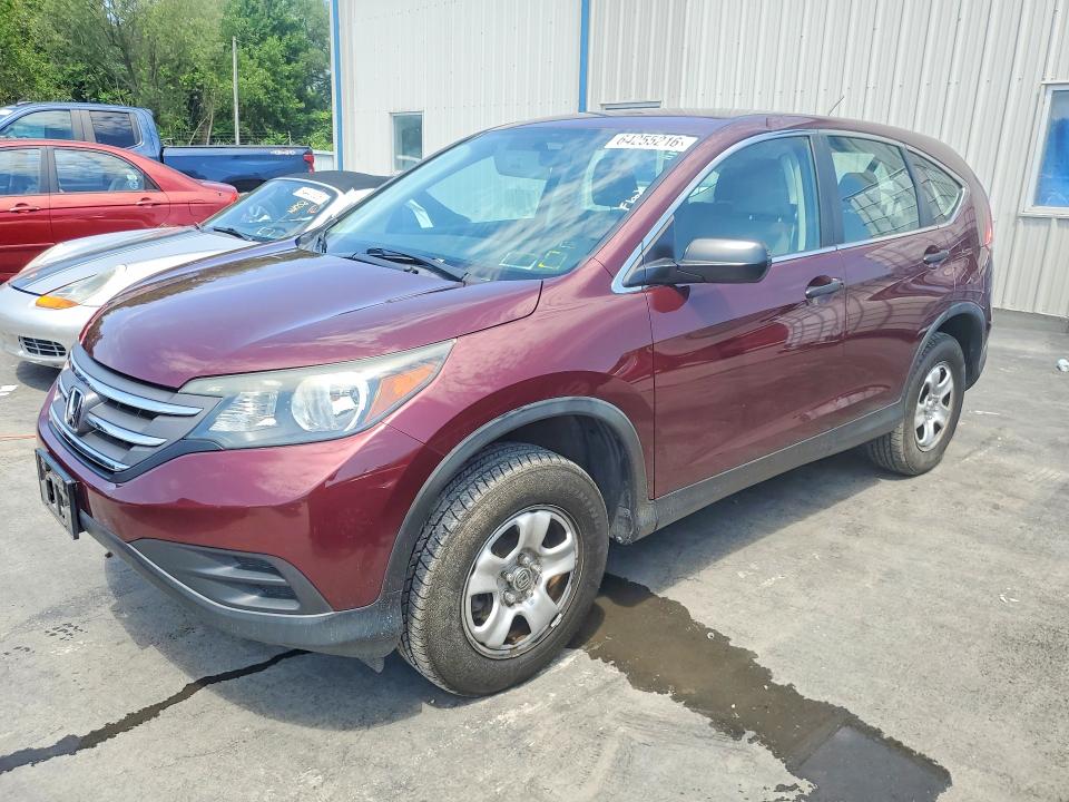 HONDA CR-V 2014 with VIN 5J6RM4H3XEL024484 - Photo from auction