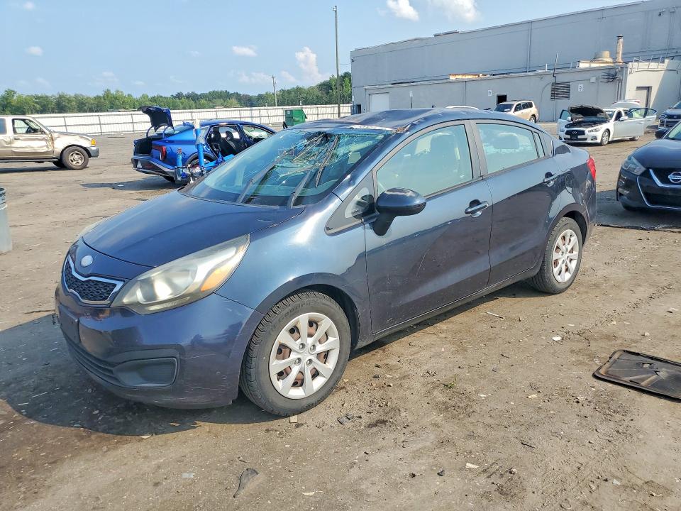 KIA RIO 2013 with VIN KNADN4A31D6200968 - Photo from auction
