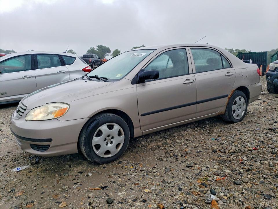 TOYOTA COROLLA 2003 with VIN 2T1BR32E63C008784 - Photo from auction