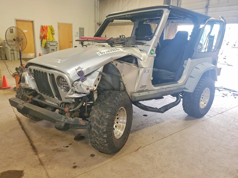 JEEP WRANGLER 2003 with VIN 1J4FA39S33P317256 - Photo from auction