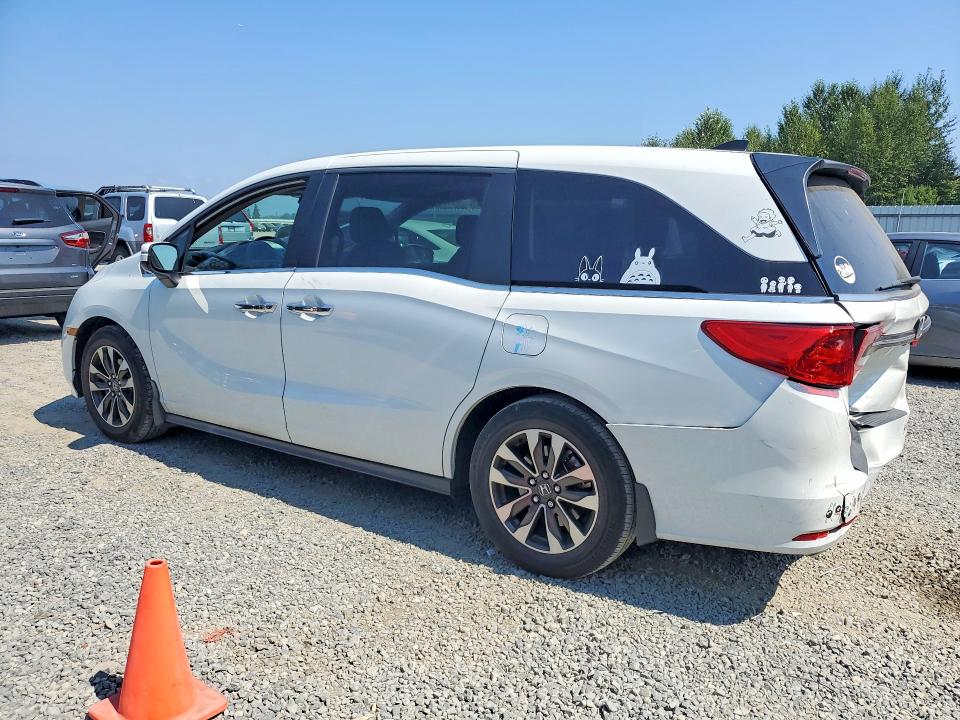 Photo 2 from auction – 2022 HONDA ODYSSEY with VIN 5FNRL6H72NB053262