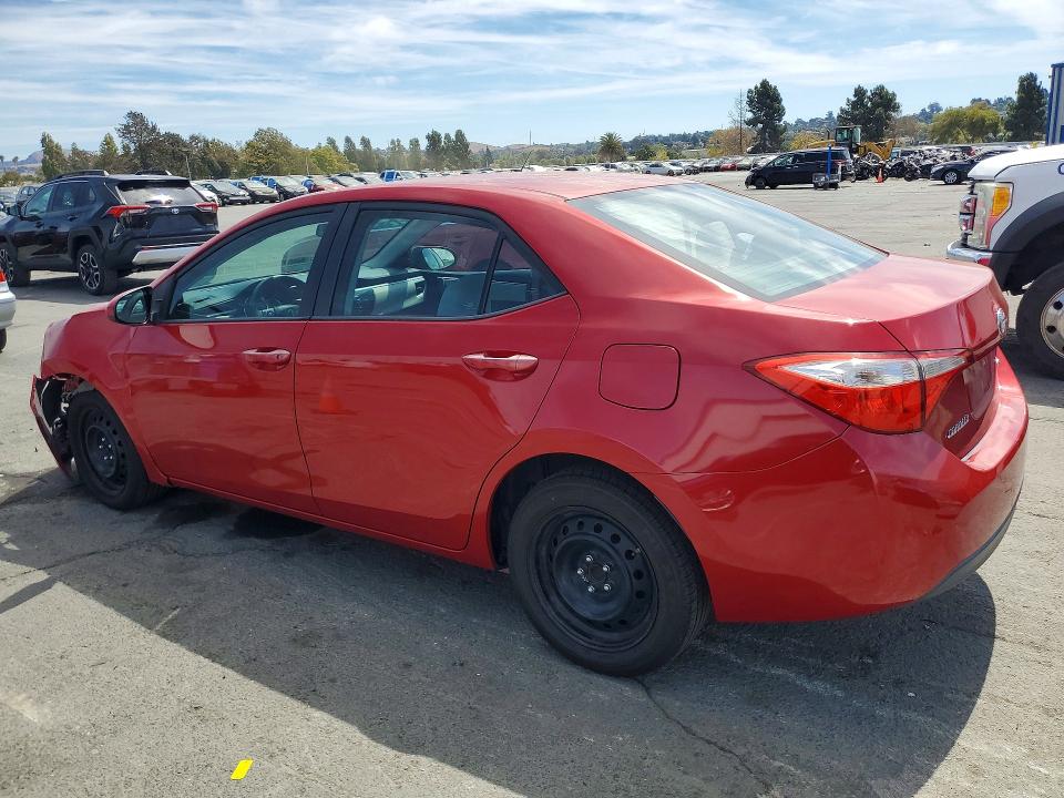 Photo 2 from auction – 2014 TOYOTA COROLLA with VIN 5YFBURHE3EP091652