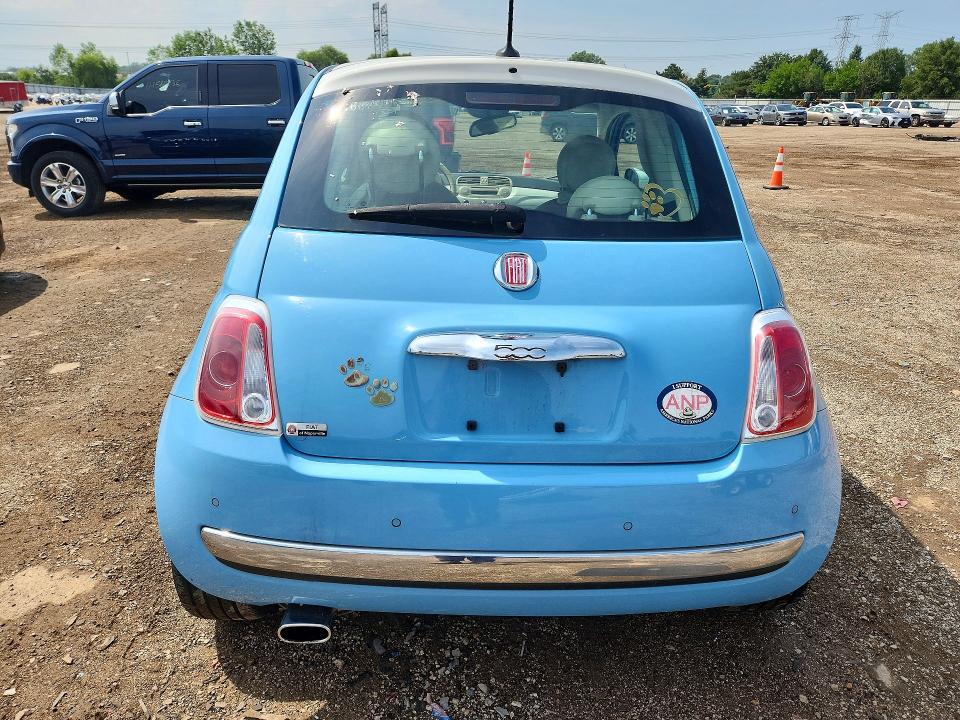 Photo 6 from auction – 2014 FIAT 500 with VIN 3C3CFFCRXET269212