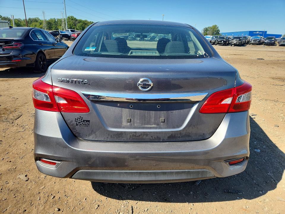 Photo 6 from auction – 2019 NISSAN SENTRA with VIN 3N1AB7AP6KY267786