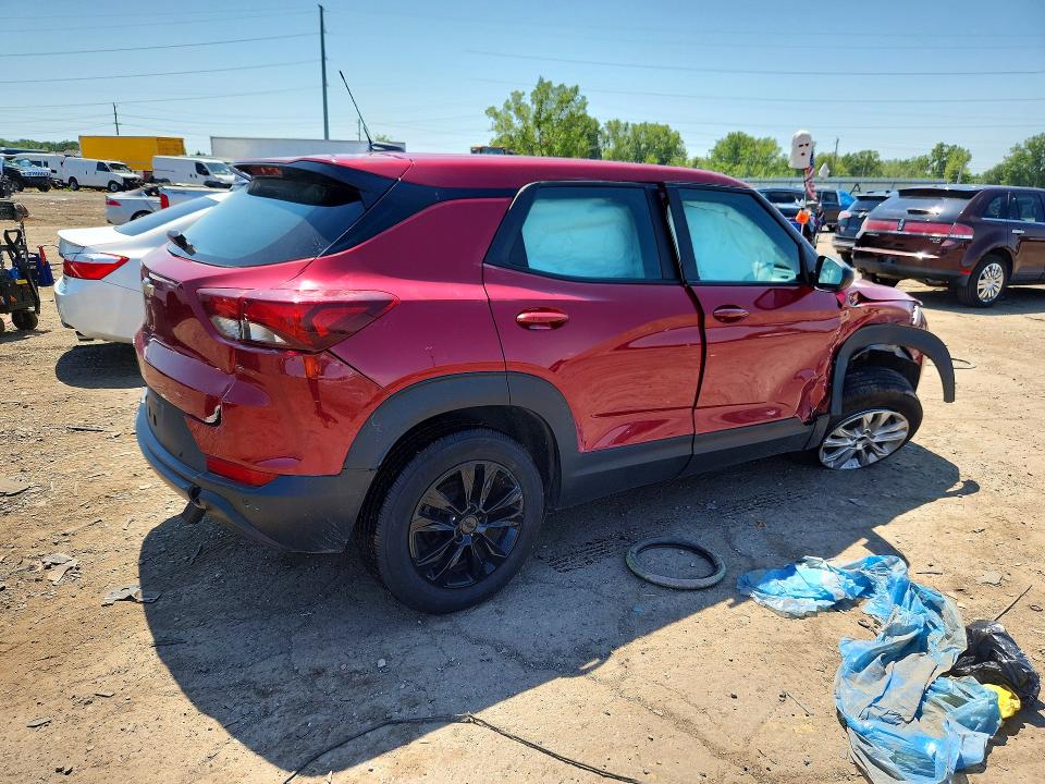 Photo 3 from auction – 2021 CHEVROLET TRAILBLAZER with VIN KL79MMS26MB136237