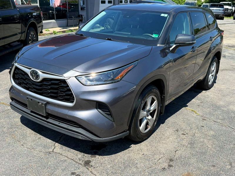 TOYOTA HIGHLANDER 2021 with VIN 5TDCZRBH3MS091634 - Photo from auction