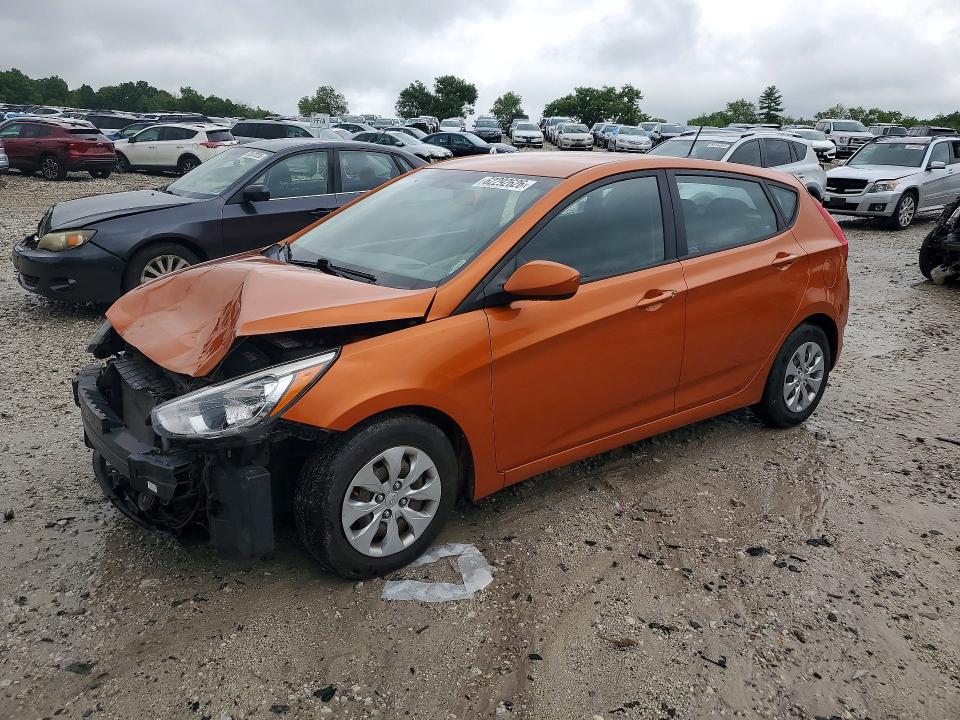 HYUNDAI ACCENT 2017 with VIN KMHCT5AE6HU310584 - Photo from auction