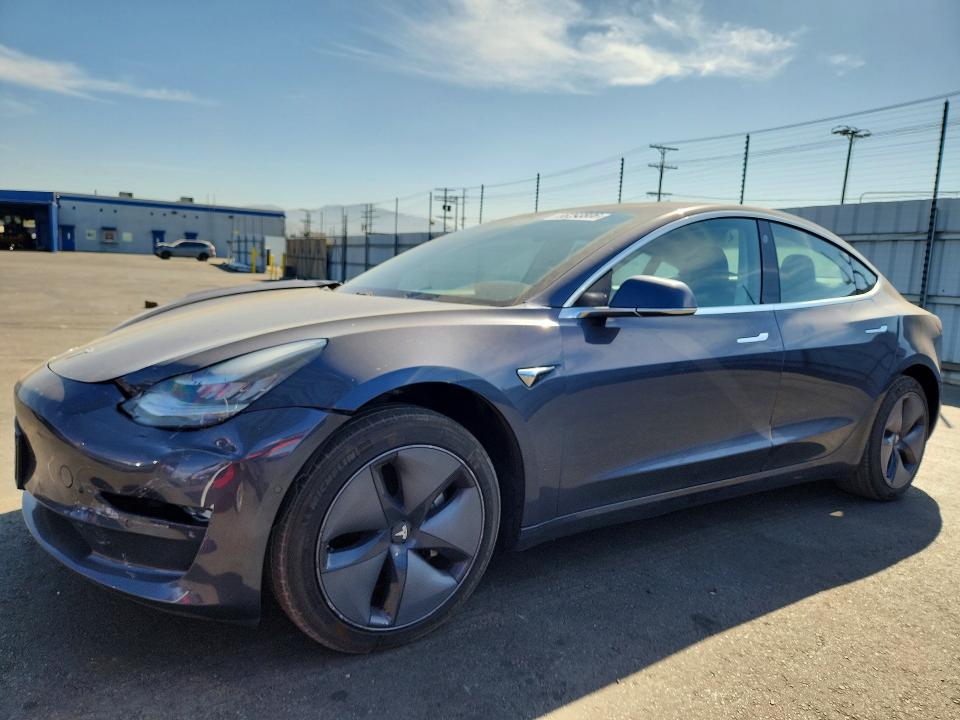 TESLA MODEL 3 2020 with VIN 5YJ3E1EB6LF649547 - Photo from auction