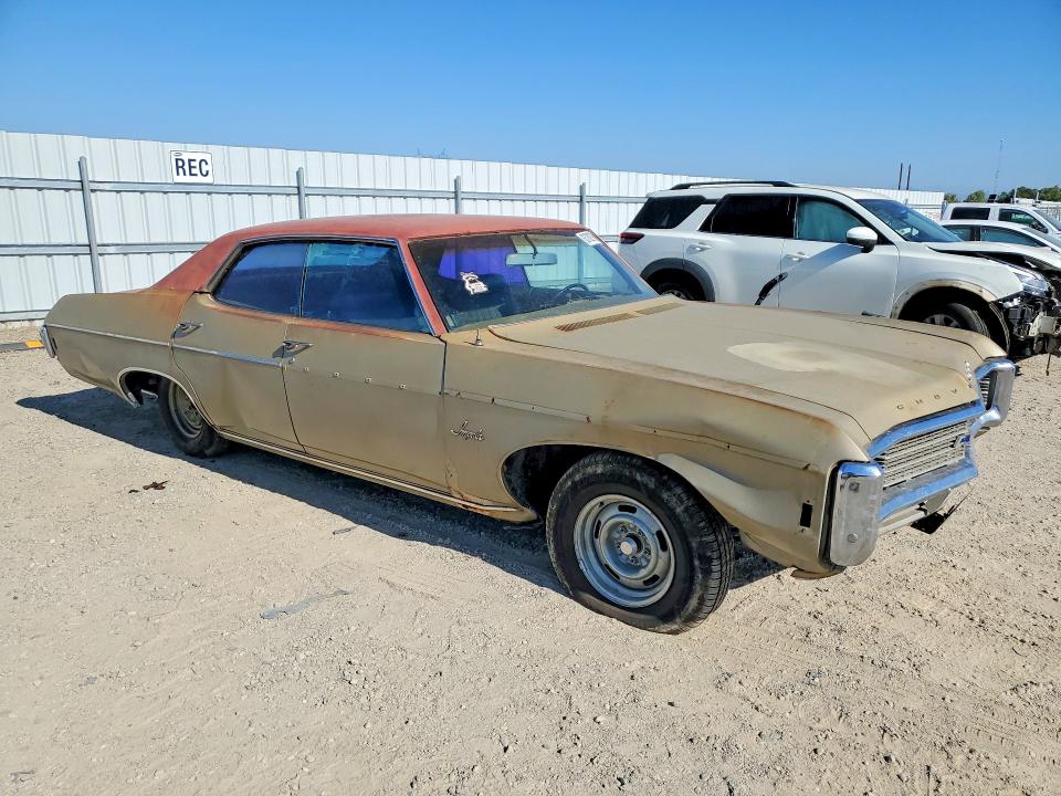 Photo 4 from auction – 1969 CHEVY IMPALA with VIN 164399L013334