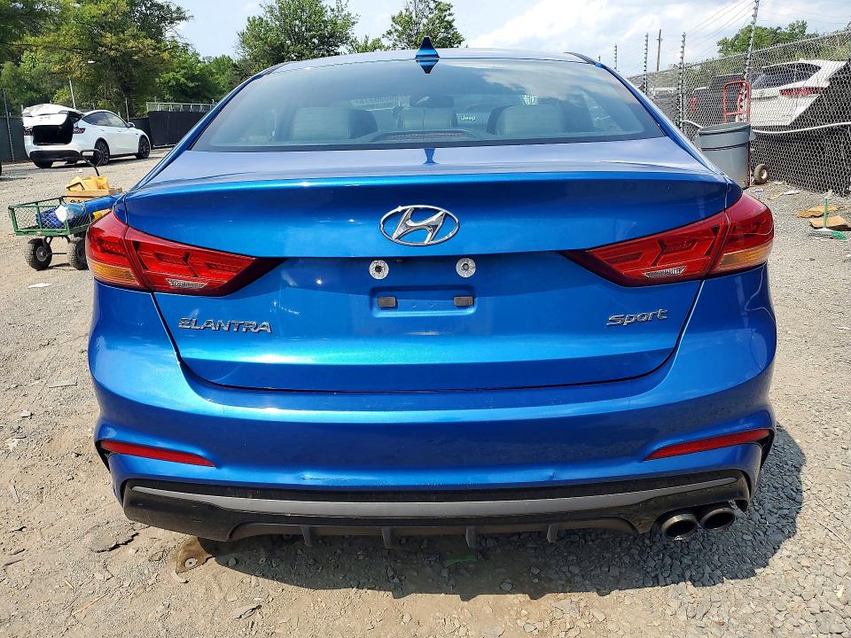 Photo 6 from auction – 2017 HYUNDAI ELANTRA with VIN KMHD04LB2HU366547