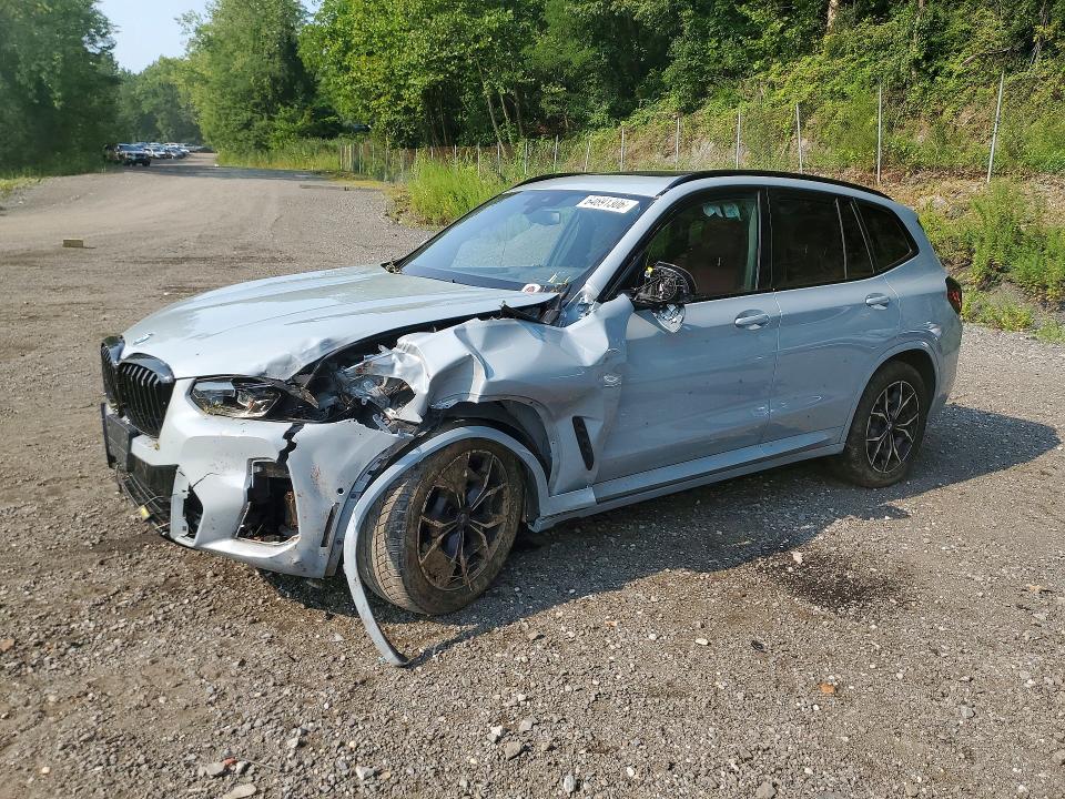 BMW X3 2024 with VIN 5UX53DP02R9V89506 - Photo from auction