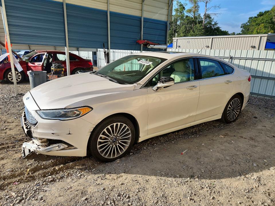 FORD FUSION 2017 with VIN 3FA6P0K96HR244979 - Photo from auction