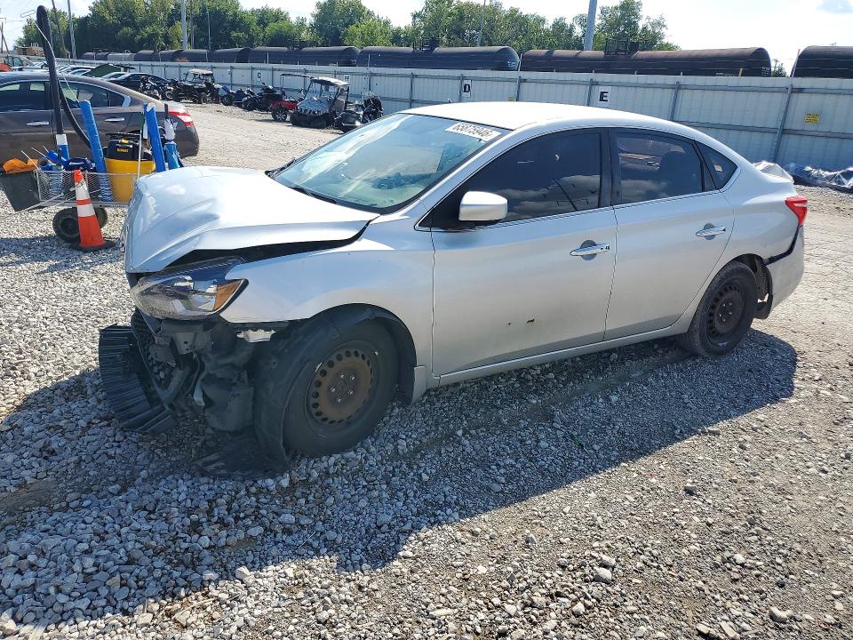 NISSAN SENTRA 2017 with VIN 3N1AB7AP6HL718625 - Photo from auction