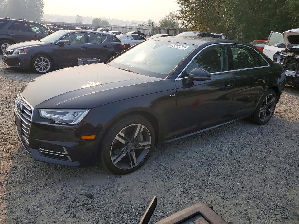 AUDI A4 2018 with VIN WAUENAF47JA069719 - Photo from auction