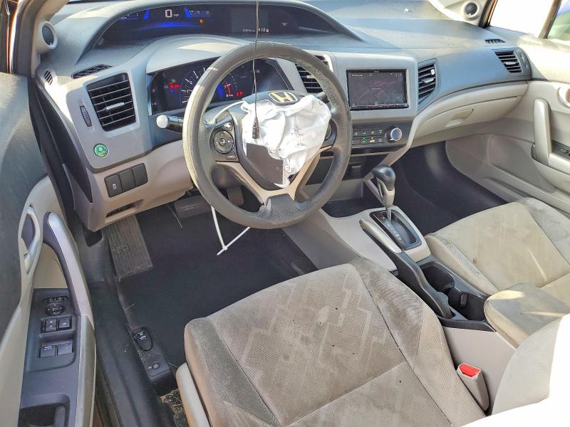 Photo 8 from auction – 2012 HONDA CIVIC with VIN 2HGFG3B56CH524092