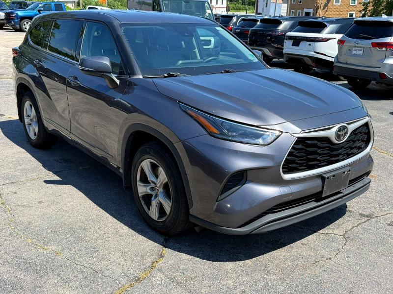 Photo 4 from auction – 2021 TOYOTA HIGHLANDER with VIN 5TDCZRBH3MS091634