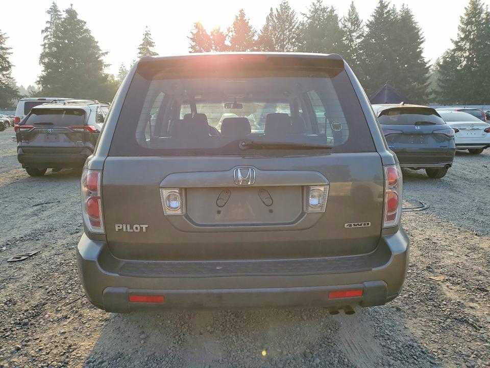Photo 6 from auction – 2007 HONDA PILOT with VIN 2HKYF18147H504892