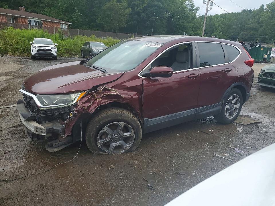 HONDA CR-V 2018 with VIN 2HKRW2H81JH636426 - Photo from auction
