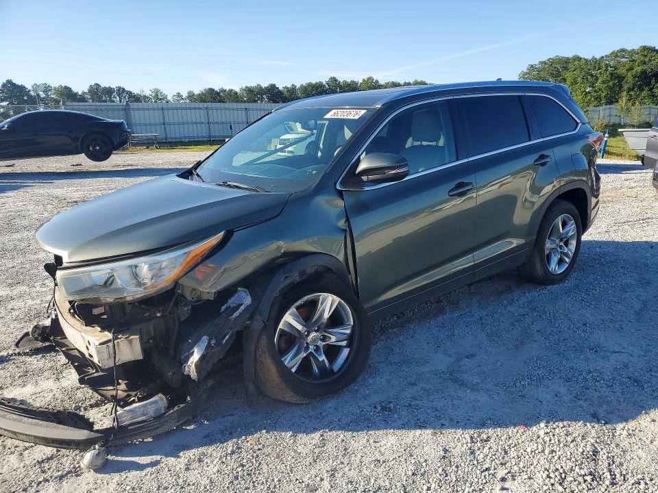 TOYOTA HIGHLANDER 2015 with VIN 5TDYKRFH2FS043405 - Photo from auction