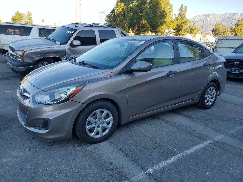 HYUNDAI ACCENT 2012 with VIN KMHCT4AEXCU057420 - Photo from auction