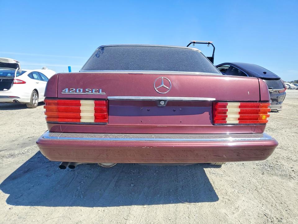 Снимка 6 от търг – 1991 MERCEDES-BENZ 420 с VIN WDBCA35E0MA603805