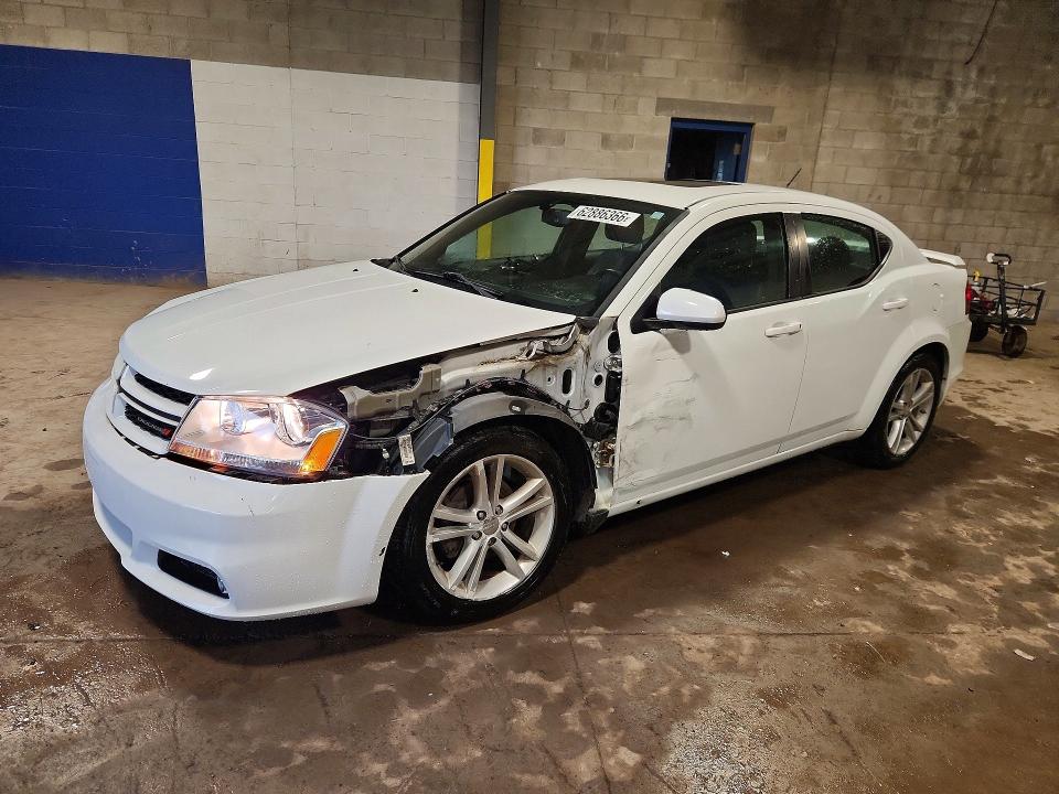 DODGE AVENGER 2013 with VIN 1C3CDZCB3DN664339 - Photo from auction