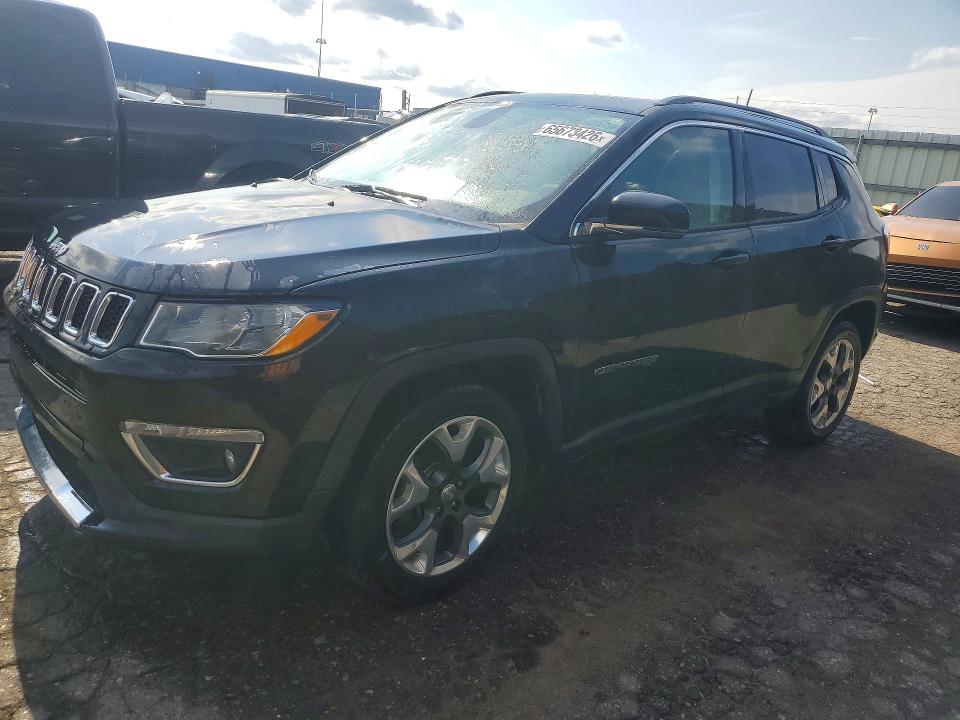 JEEP COMPASS 2019 with VIN 3C4NJDCB9KT787219 - Photo from auction