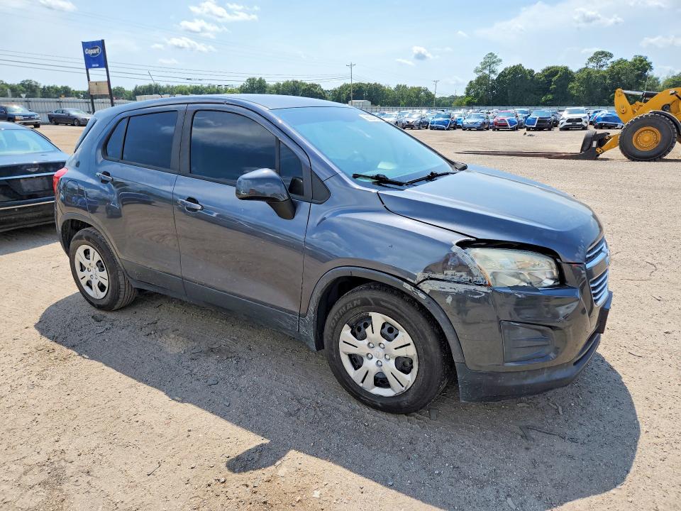 Photo 4 from auction – 2016 CHEVROLET TRAX with VIN 3GNCJKSB5GL267644