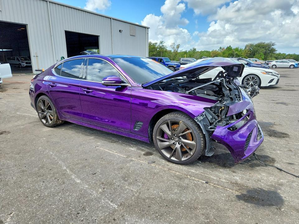 Photo 4 from auction – 2022 GENESIS G70 with VIN KMTG54TE8NU103263