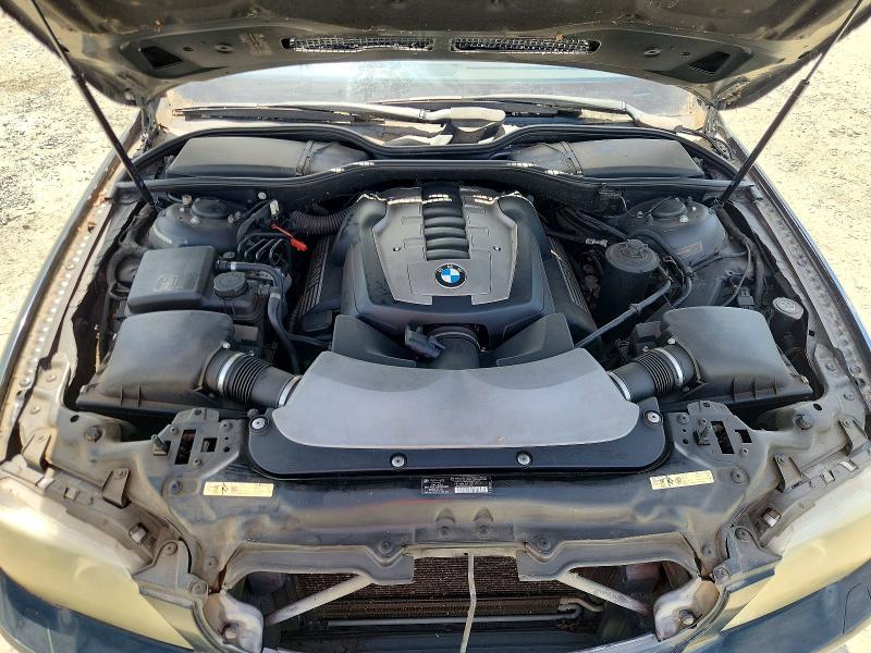 Photo 11 from auction – 2008 BMW 750 with VIN WBAHN83528DT80616