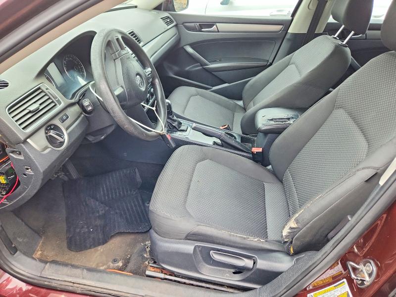 Photo 7 from auction – 2013 VOLKSWAGEN PASSAT with VIN 1VWAP7A38DC043133