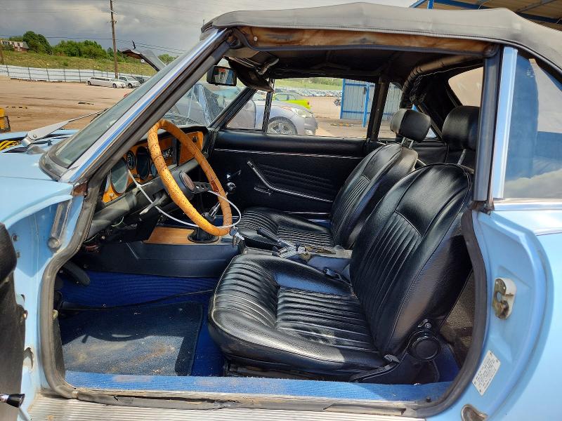 Photo 7 from auction – 1973 FIAT 124 SPIDER with VIN 124CS0065724