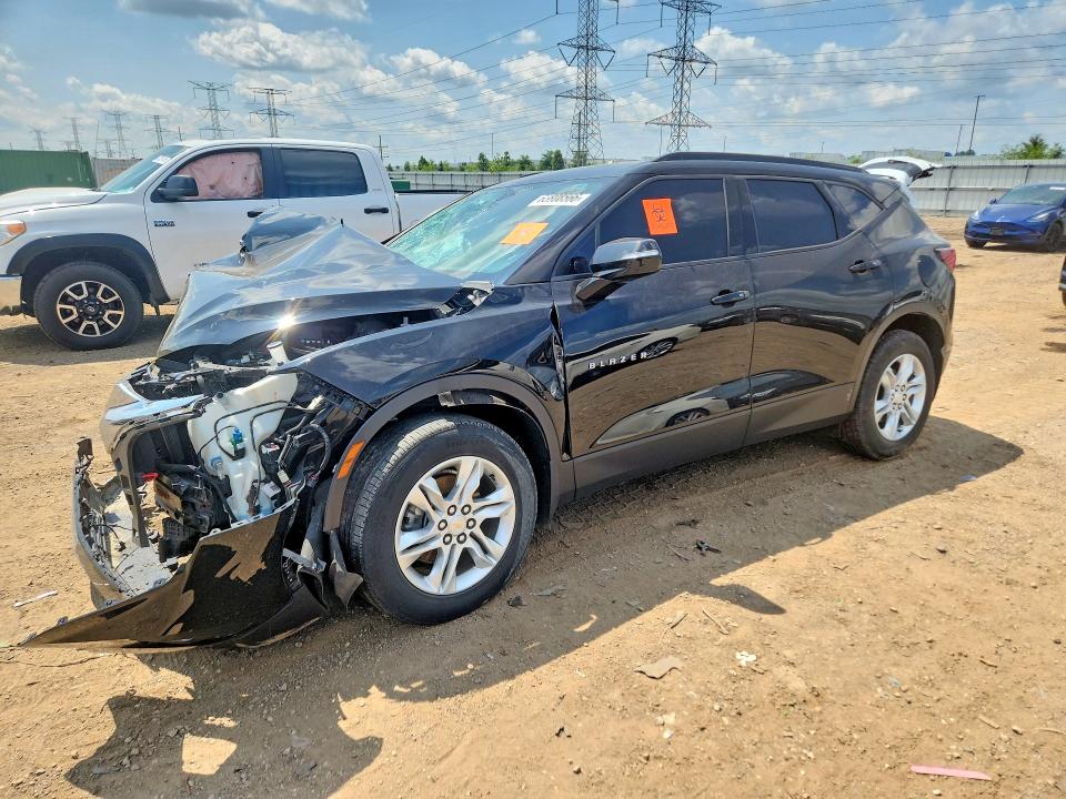 CHEVROLET BLAZER 2021 with VIN 3GNKBCR48MS511861 - Photo from auction