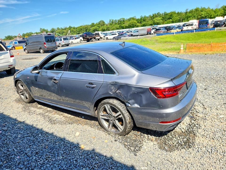 Photo 2 from auction – 2018 AUDI A4 with VIN WAUENAF41JA066296