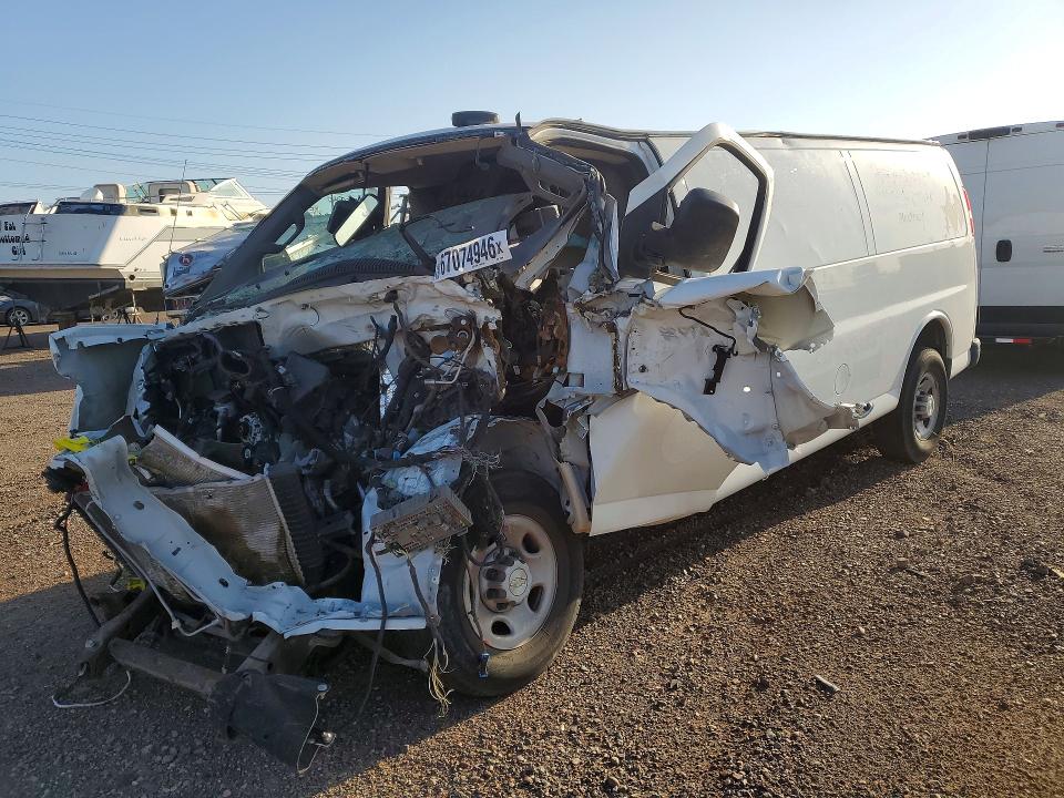 CHEVROLET EXPRESS G2500 2023 with VIN 1GCWGBFP5P1121908 - Photo from auction