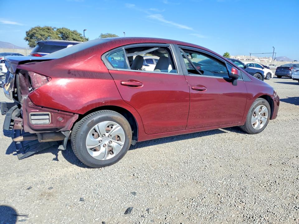 Photo 3 from auction – 2013 HONDA CIVIC with VIN 19XFB2F51DE225088
