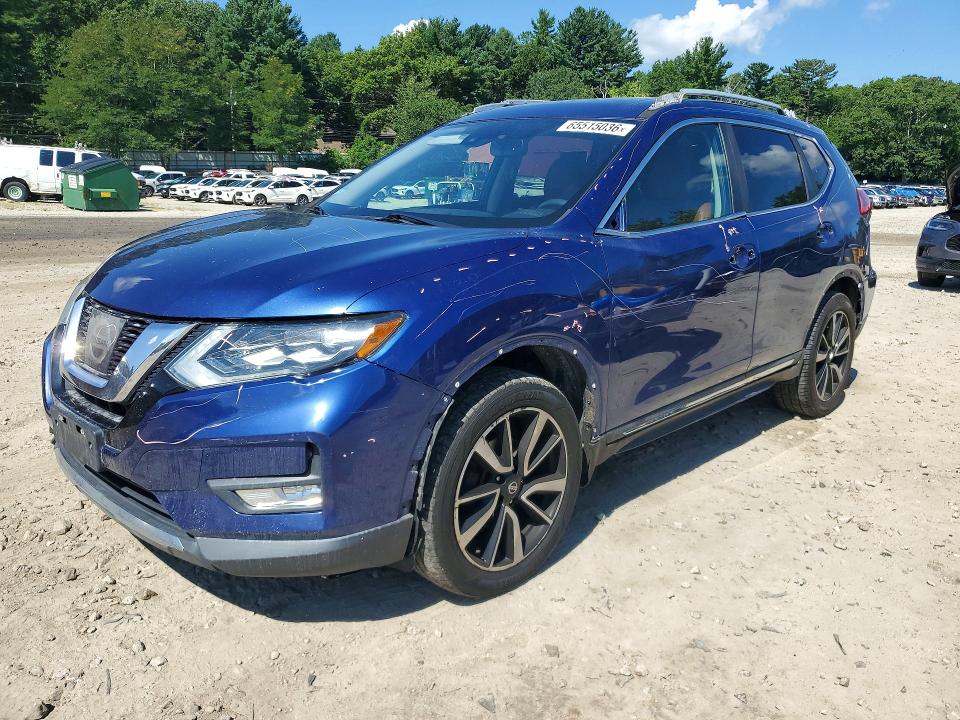 NISSAN ROGUE 2017 with VIN 5N1AT2MV2HC872182 - Photo from auction