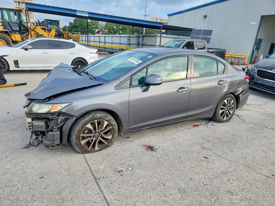 HONDA CIVIC 2013 с VIN 2HGFB2F96DH515593 - Снимка от търг